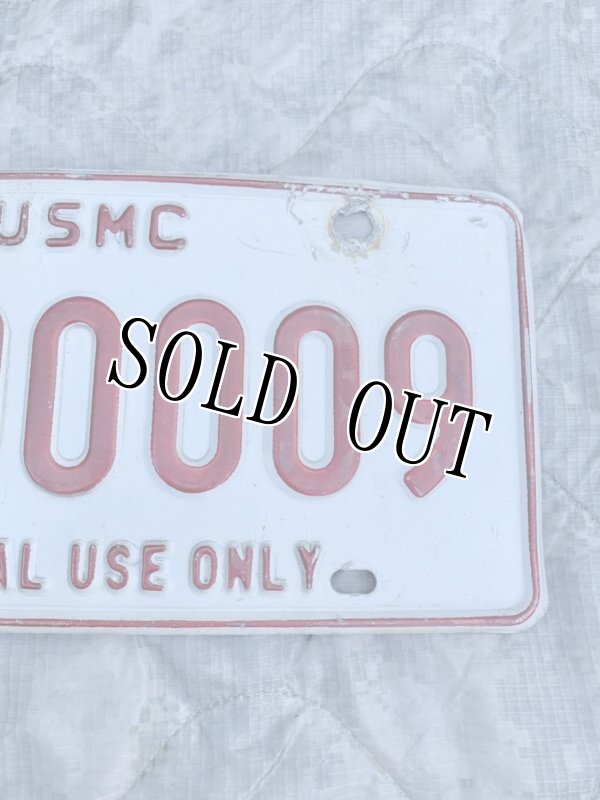 画像2: 海兵隊実物　ハマー/ハンビー　ナンバープレート (2)