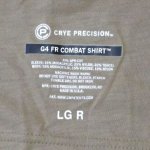 画像2: 米軍実物 マルチカム CRYE PRECISION　 G4 FR コンバットシャツ　L-R (2)