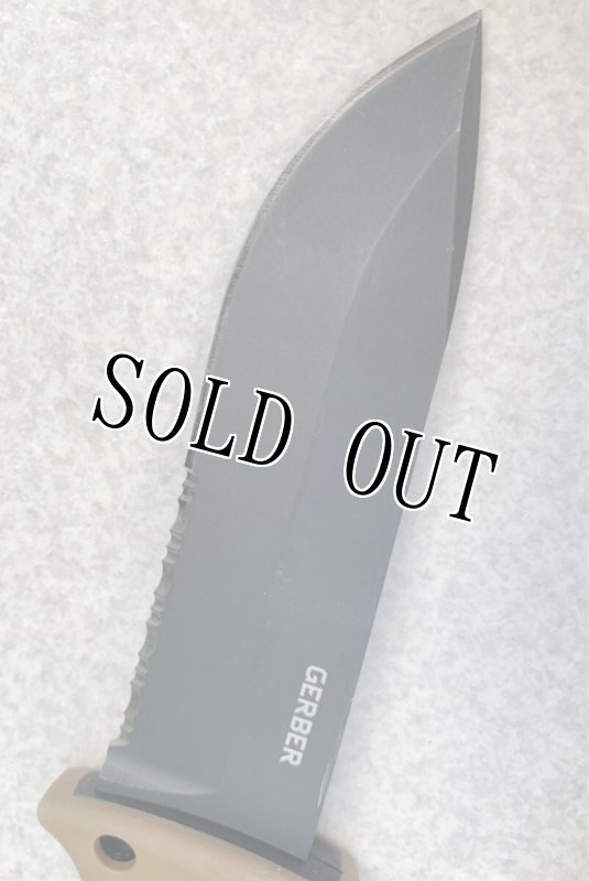 画像2: 米軍放出品 GERBER インファントリー LMFII アウトドア ナイフ (2)