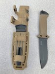 画像1: 米軍放出品 GERBER インファントリー LMFII アウトドア ナイフ (1)