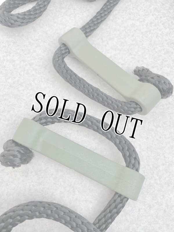 画像2: 米軍実物 キャンプ テント 固定 ロープ ラペリング 2本セット (2)