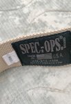 画像5: 米軍放出品 SPEC-OPS  BETTER BDU ナイロン ウェブベルト タン  (5)