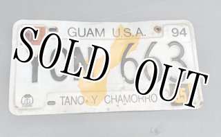 米軍放出品実物　 USMC ナンバープレート（前後用）中古品6 US NAVY NUMBER PLATE NO.2 米軍放出品の商品詳細｜ミリタリー