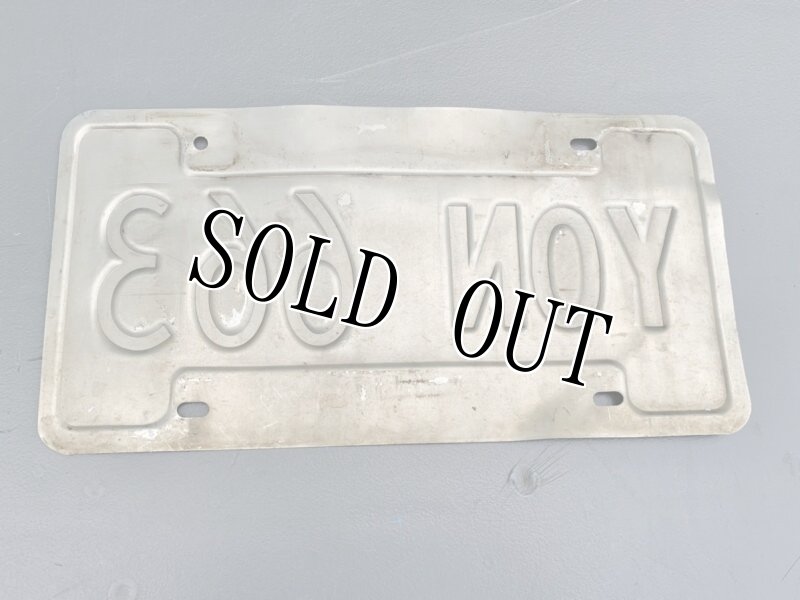 画像4: 米軍放出品 GUAM USA ISLAND TANO Y CHAMORRO ナンバープレート (4)