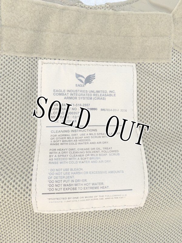 画像10: 米軍実物 EAGLE製 MC-CIRAS VEST  (LAND VERSION) RELEASABLE ARMOR SYSTEM (10)