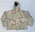 画像3: 米軍実物 科学防護服 デザート3C　 ケミカル ジャケト/パンツ SET　M-R (3)