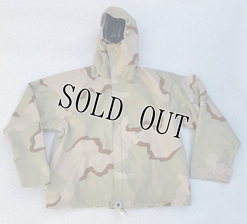 画像3: 米軍実物 科学防護服 デザート3C　 ケミカル ジャケト/パンツ SET　M-R (3)