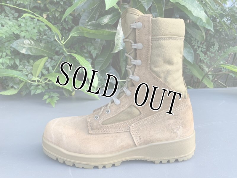 画像2: 米海兵隊実物 Belleville デザートマーパット コンバットブーツ 550ST (2)