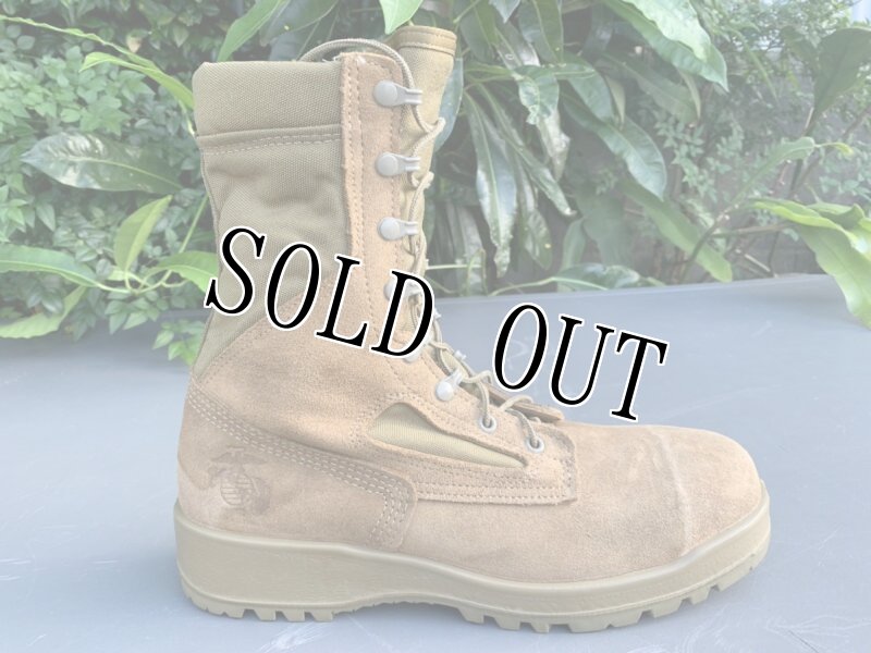 画像4: 米海兵隊実物 Belleville デザートマーパット コンバットブーツ 550ST (4)