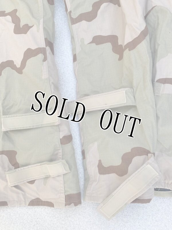 画像12: 米軍実物 科学防護服 デザート3C　 ケミカル ジャケト/パンツ SET　M-R (12)