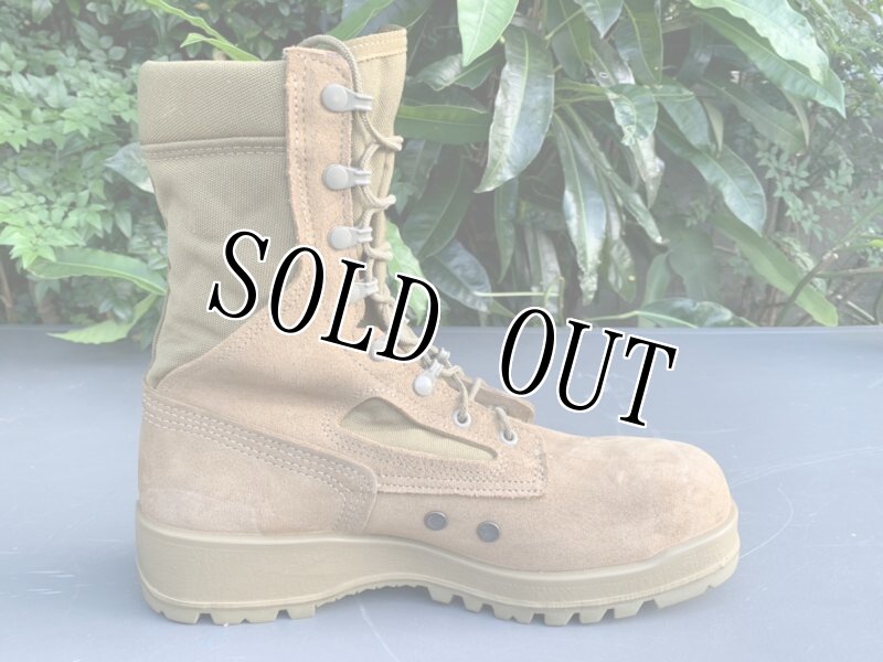 画像6: 米海兵隊実物 Belleville デザートマーパット コンバットブーツ 550ST (6)