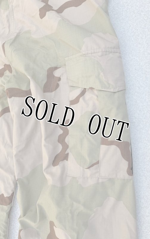 画像11: 米軍実物 科学防護服 デザート3C　 ケミカル ジャケト/パンツ SET　M-R (11)