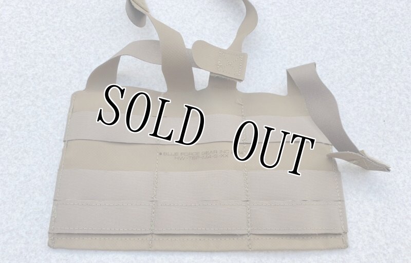 画像2: 米軍放出品 BLUE FORCE GEAR  テンスピードトリプル M4ポーチ (2)