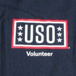 画像1: 米軍放出品　USO　Volunteer　Tシャツ　X LARGE (1)