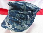 画像1: 米軍実物 　US NAVY CAP　7 1/4　CAP,WORKING,UTILITY,US NAVY (1)