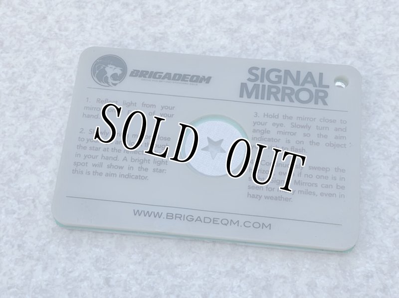画像2: 米軍放出品 STAR FLASH シグナルミラー 救助 信号ミラー (2)