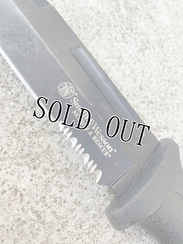 画像3: 海兵隊放出品  SMITH&WESSON   レスキュー ナイフ (3)