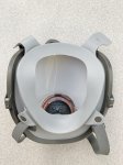 画像3: 米軍放出品 3M Reusable Full Face Mask Respirator Small 6700 (3)
