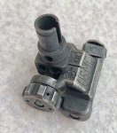 画像2: 海兵隊実物 Micro Rear Sight Assembly 600 METER  USMC マイクロ フリップアップ リアサイト (2)