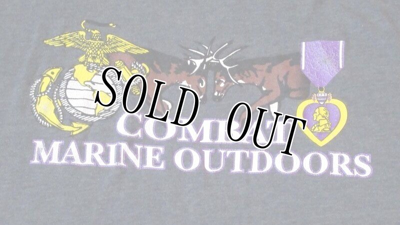 画像2: 米軍放出品　USMC　Tシャツ　XX LARGE (2)