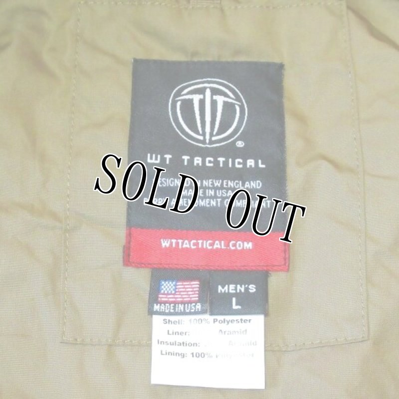 画像5: 米軍実物　WILD THINGS（ワイルドシングス） WT TACTICAL　SMOKING JACKET　LARGE (5)