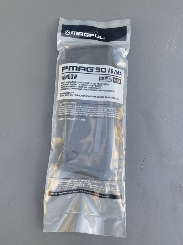 画像2: 米軍実物  MAGPUL PMAG 30 GEN M3 AR-15/M4/M16 30連マガジン   WINDOW 両窓 30rd マグ 5.56mmブラック (2)