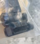 画像4: 米軍実物 Micro Rear Sight Assembly 600 METER  USMC マイクロ フリップアップ リアサイト (4)