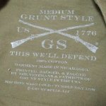 画像5: 米軍放出品　GRUNT STYLE　 Tシャツ　MEDIUM (5)