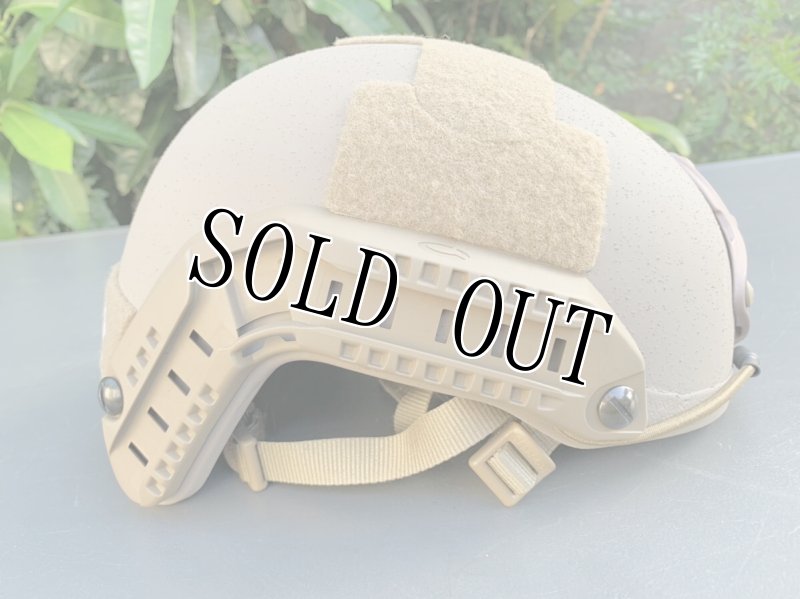 画像8: 米軍実物 OPS-CORE FAST MARITIME  マリタイム ハイカット バリスティック ヘルメット タンL/ XL (8)