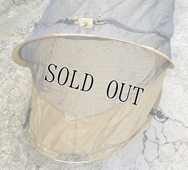 画像2: 海兵隊実物 ポップアップ テント コヨーテ 蚊帳 未使用 (2)