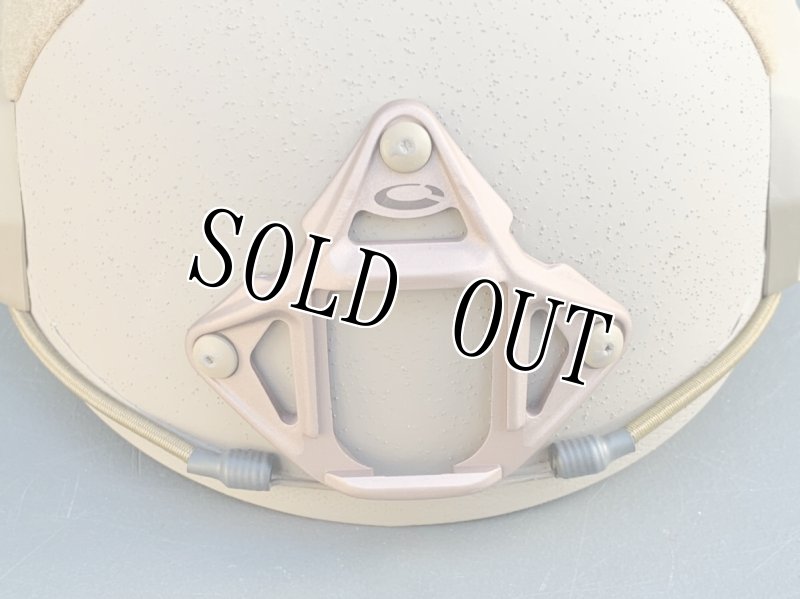 画像9: 米軍実物 OPS-CORE FAST MARITIME  マリタイム ハイカット バリスティック ヘルメット タンL/ XL (9)