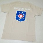 画像3: 米軍実物 AMPHIBIOUS RAIDS BRANCH Tシャツ　TAN (3)