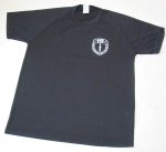 画像2: 米軍実物 AMPHIBIOUS RAIDS BRANCH Tシャツ　DRY BLACK (2)