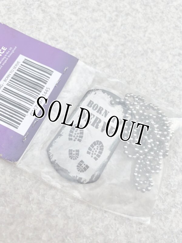 画像3: 米軍放出品 VANGUARD Military Brat Dog Tag - Born to Serve (3)