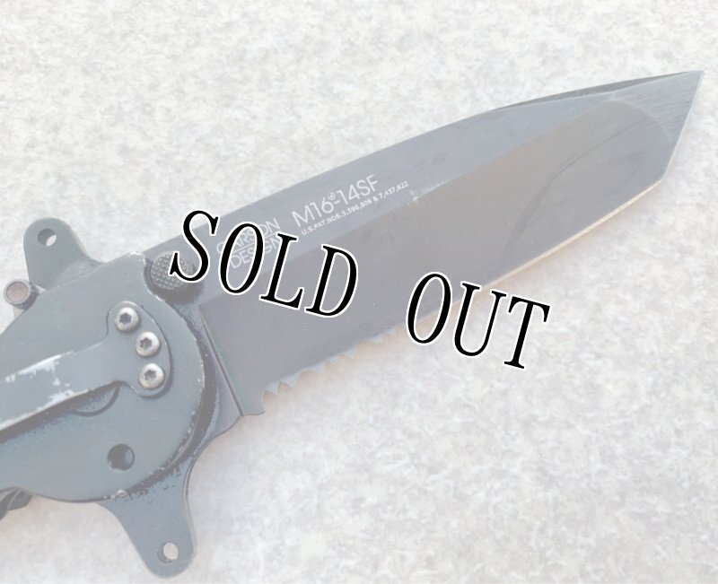 画像4: 米軍放出品 CRKT M16-14SF  SPECIAL FORCES ブラック タントー ナイフツール  (4)