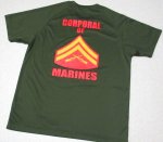 画像3: 米軍放出品 USMC　CORPORAL OF MARINES　Tシャツ　LARGE (3)