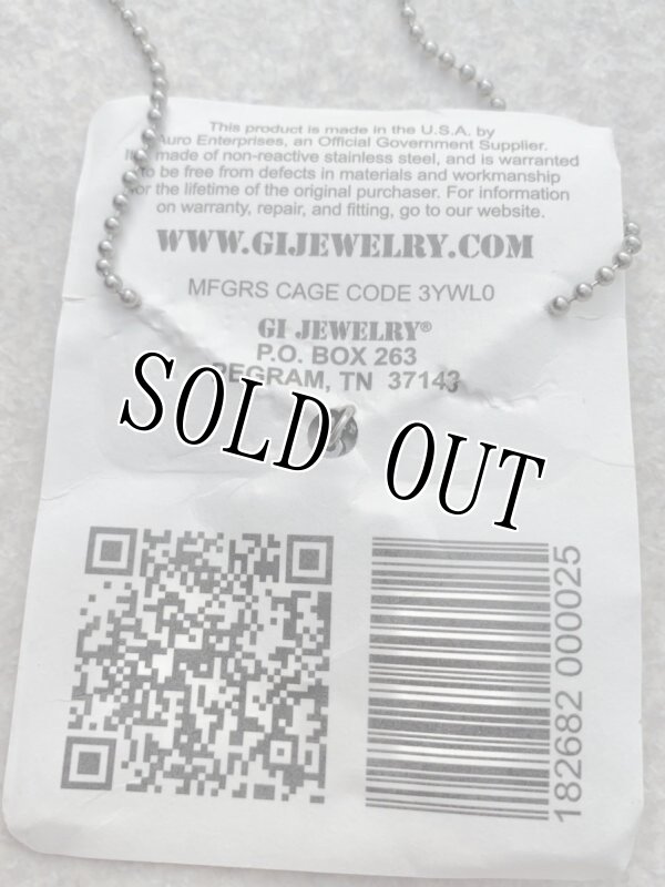 画像3: 米軍放出品 ミリタリー 十字架 クロスネックレス  (3)