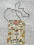 画像1: 米軍放出品 ミリタリー 十字架 クロスネックレス  (1)