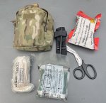 画像1: 米軍放出品  FIRST AID KIT ポーチ/トラウマキット セット (1)