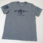 画像1: 米軍放出品　GRUNT STYLE　 Tシャツ　MEDIUM (1)