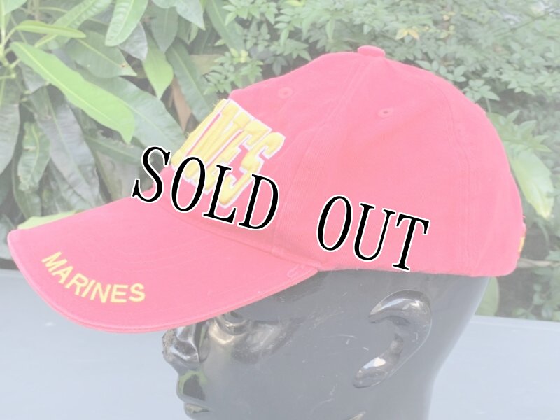 画像2: 米軍放出品 ROTHCO ロスコ US MAREINE 刺繍キャップ (2)