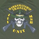 画像1: 米軍放出品　MARKSMANSHIP TRAINING UNIT　Tシャツ　SMALL (1)