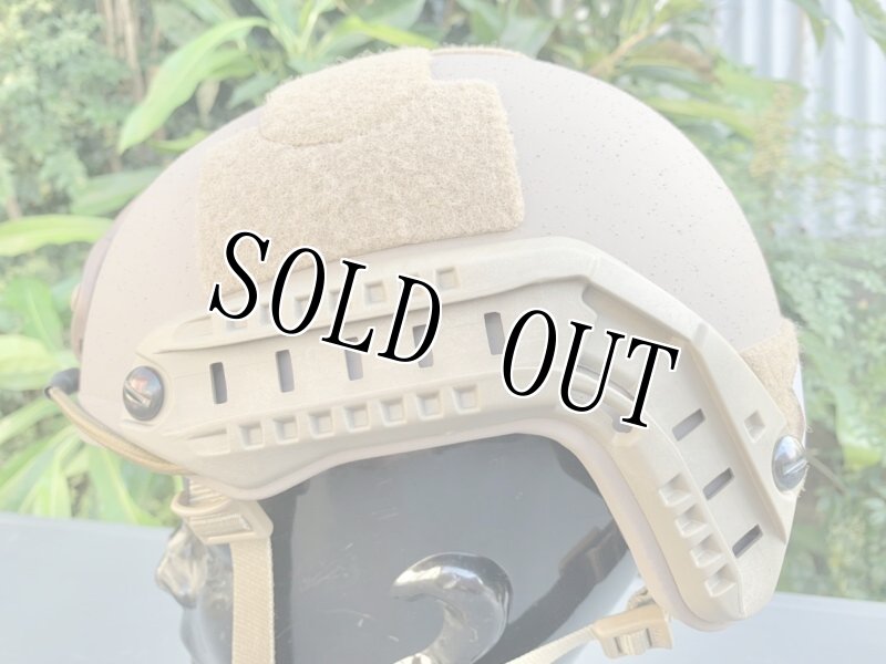 画像2: 米軍実物 OPS-CORE OPS-CORE   バリスティック HIGH CUT ヘルメット タン　S/M  (2)