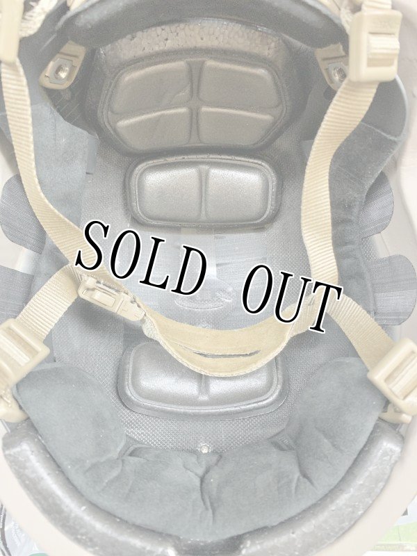 画像11: 米軍実物 OPS-CORE OPS-CORE   バリスティック HIGH CUT ヘルメット タン　S/M  (11)