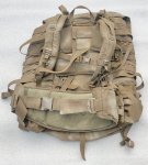 画像2: 米軍海兵隊実物  USMC PACK FILBE  メインパック　コヨーテ (2)