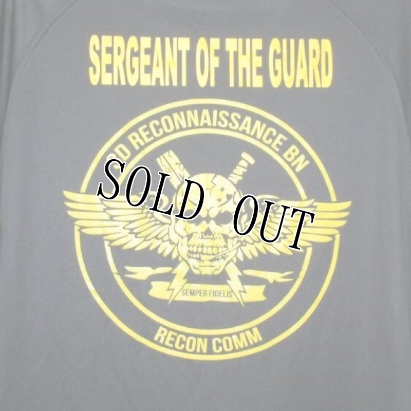 画像1: 米軍実物　3D　RECONNAISSANCE BN　SERGEANT OF THE GUERD　Tシャツ　LARGE (1)
