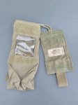 画像1: 米軍実物 COMMS POUCH LBT-3385Z ラジオ ポーチ (1)