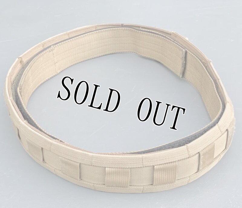 画像2: 海兵隊実物 オードナンス製 タクティカル ガンファイターベルト  コヨーテ MEDIUM (2)