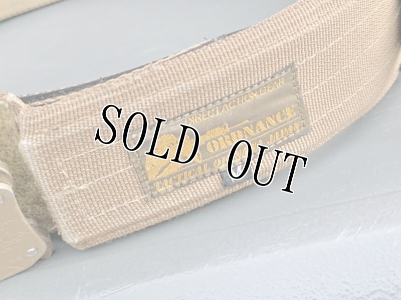 画像4: 海兵隊実物 オードナンス製 タクティカル ガンファイターベルト  コヨーテ MEDIUM (4)