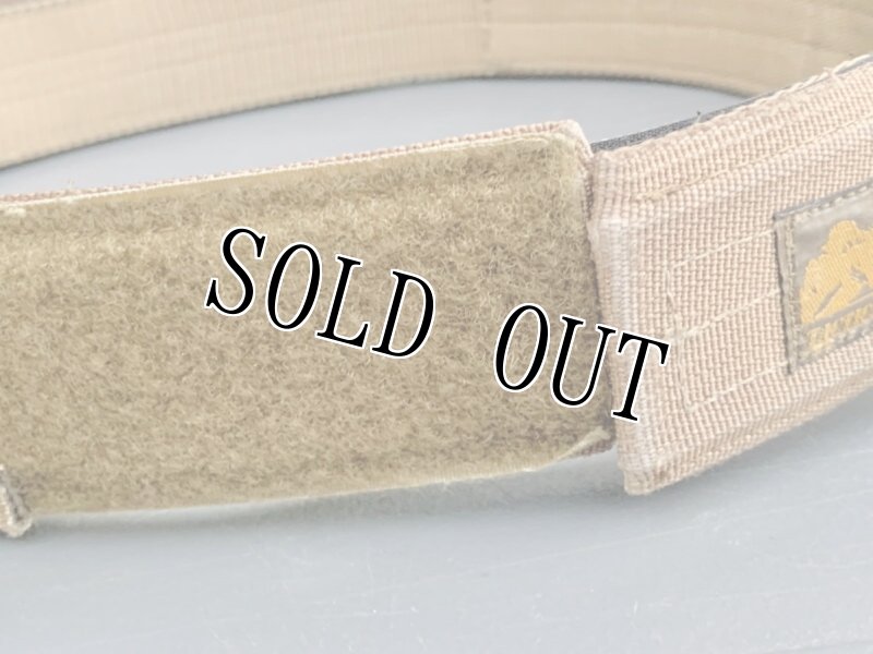 画像5: 海兵隊実物 オードナンス製 タクティカル ガンファイターベルト  コヨーテ MEDIUM (5)